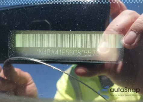 2006 Nissan Maxima 3.5 Sl z USA, uszkodzony, nr VIN 1N4BA41E56C815573